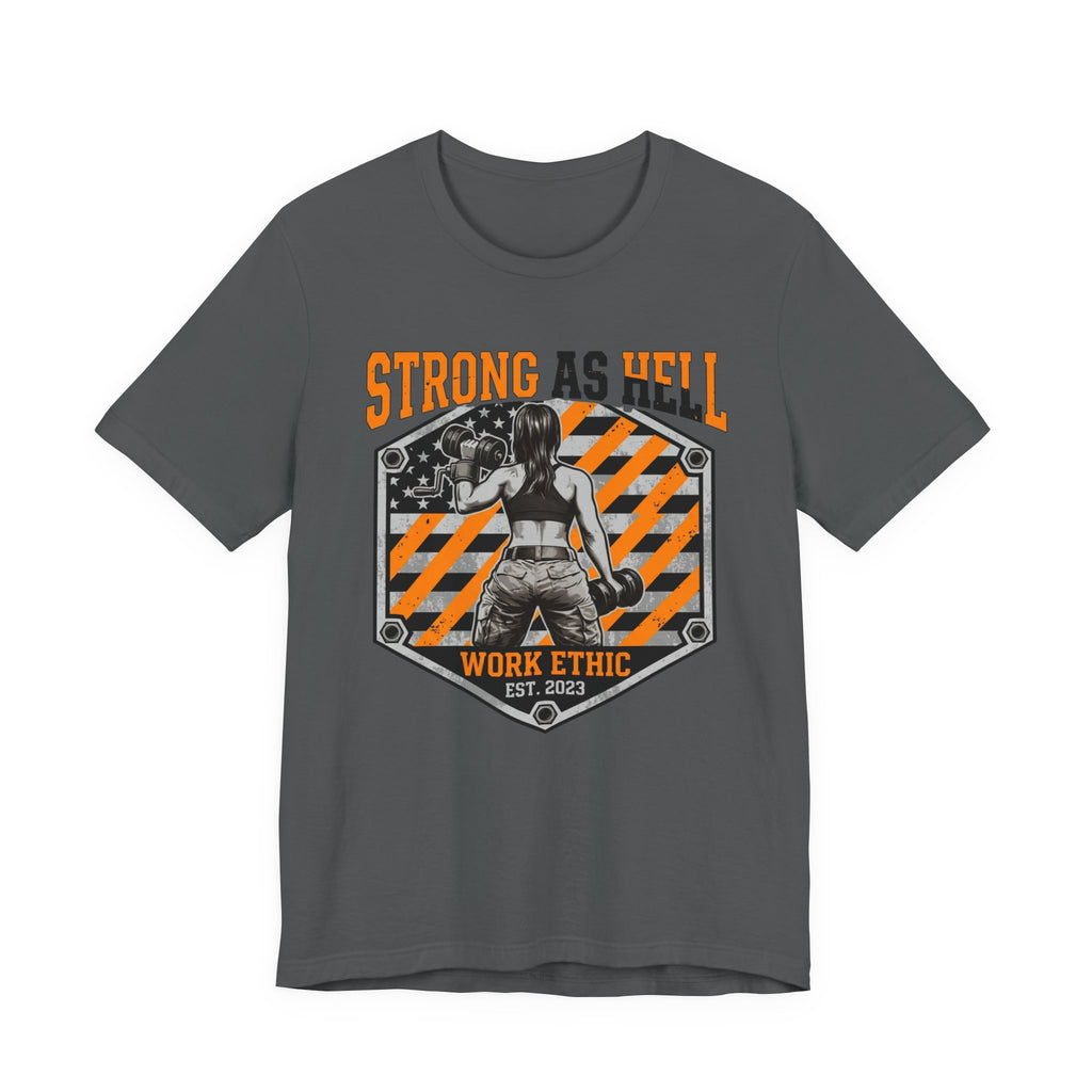 Strong As Hell — Women’s Gym T-Shirt