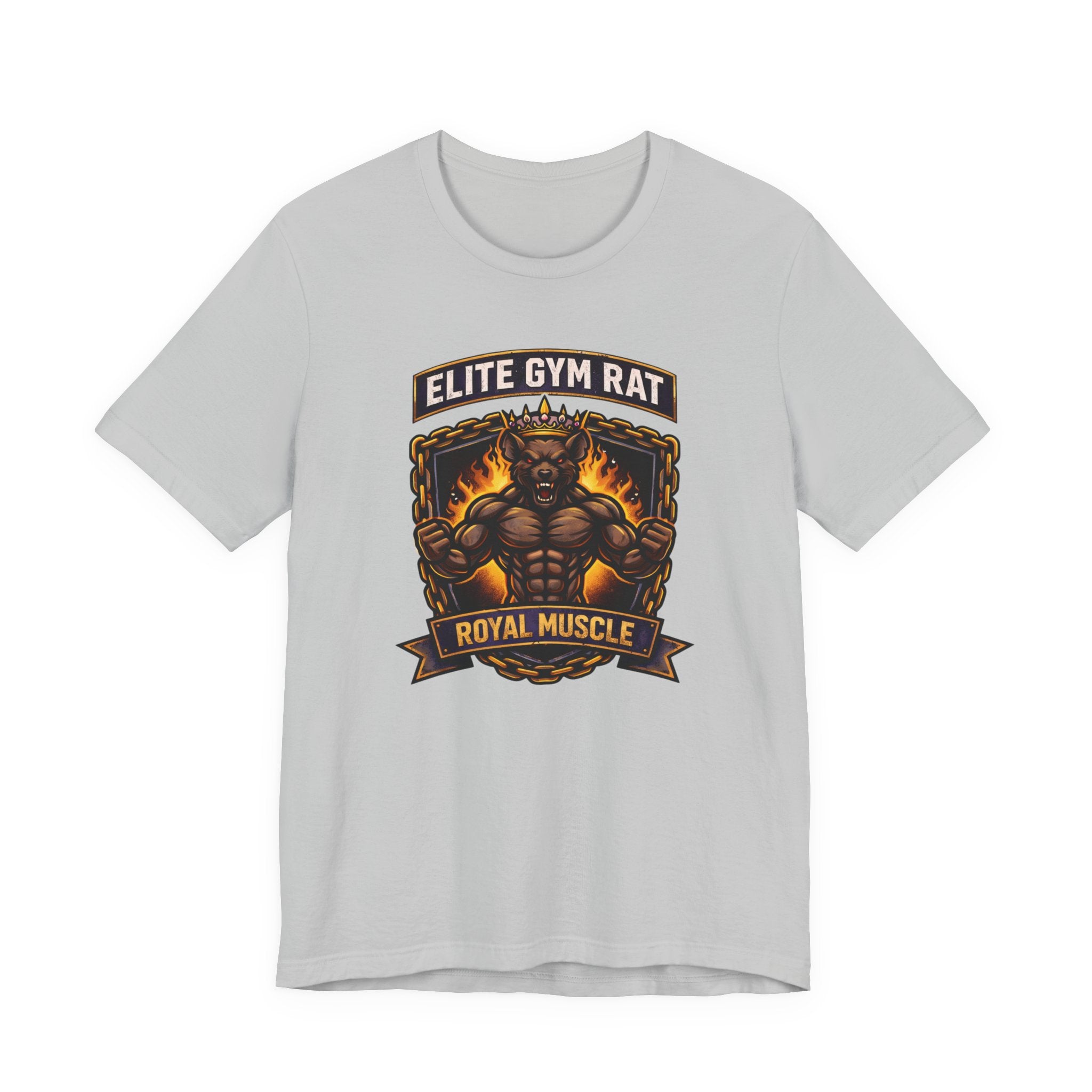 Elite Gym Rat - Royal Muscle T-Shirt