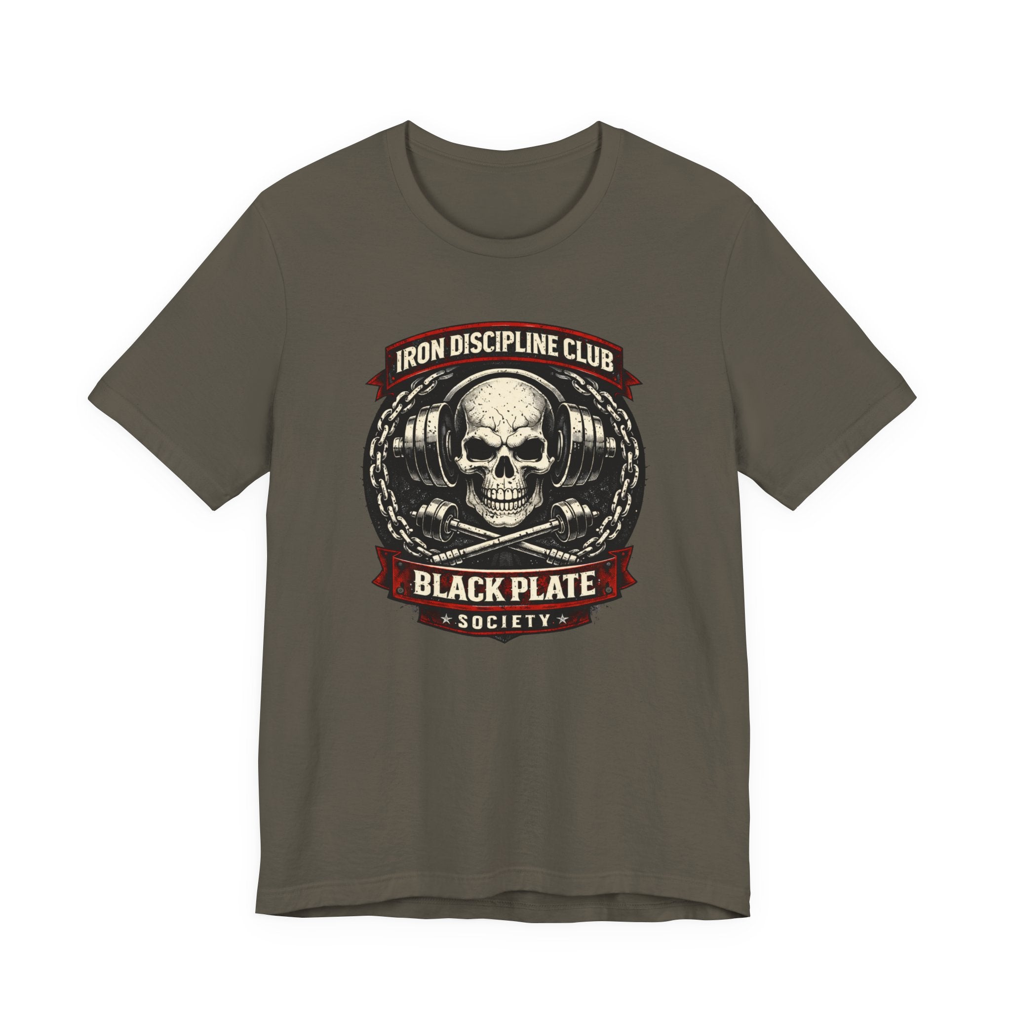 Skull - Black Plate Society T-Shirt