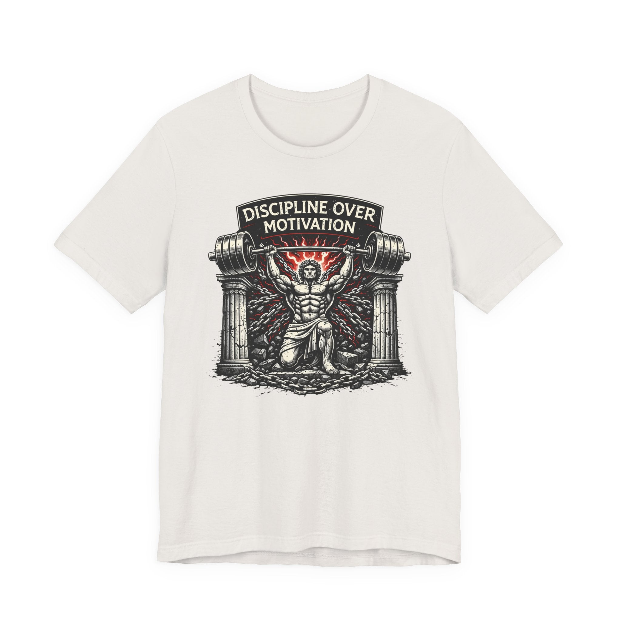 Greek God Discipline Barbell T-Shirt