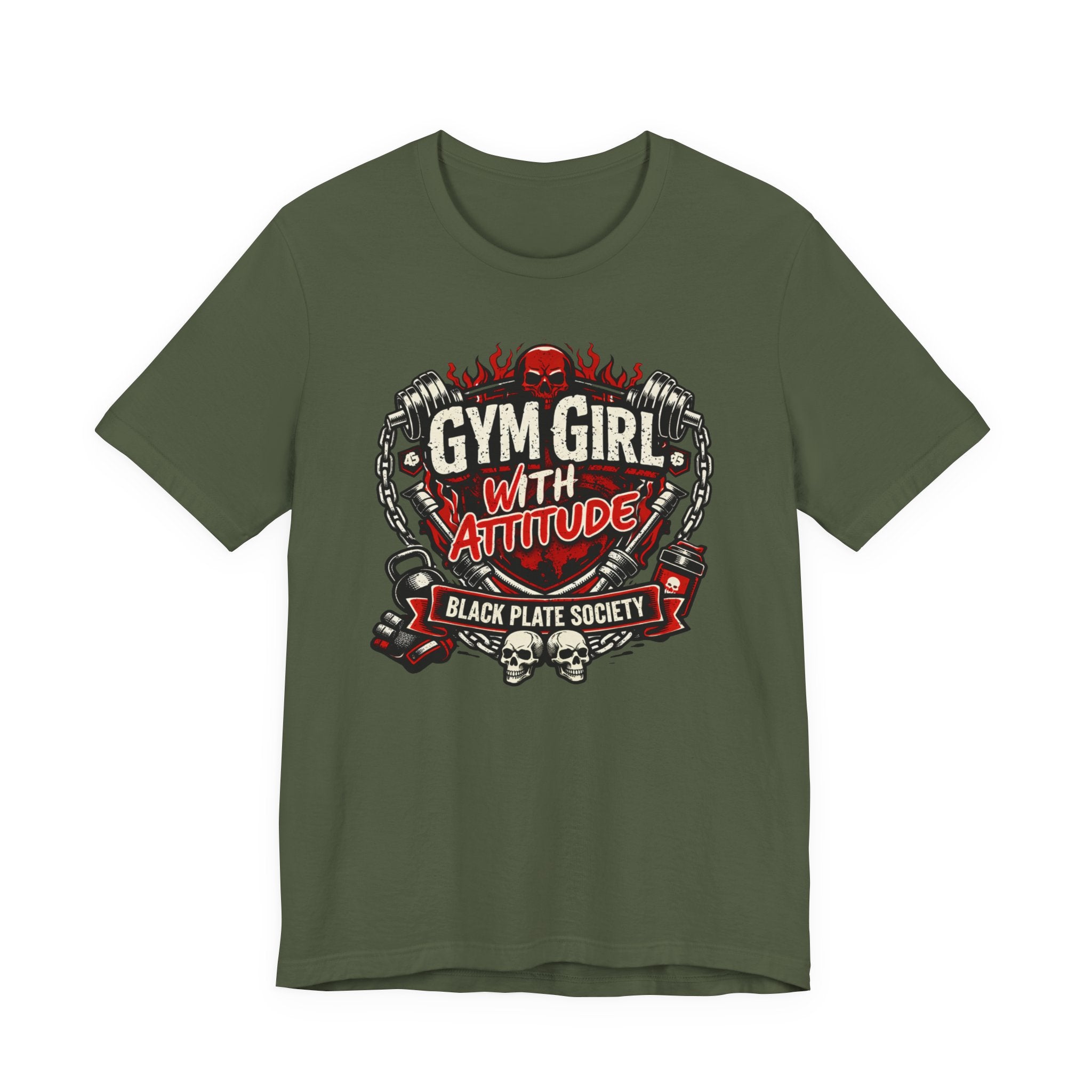 Gym Girl With Attitude T-Shirt
