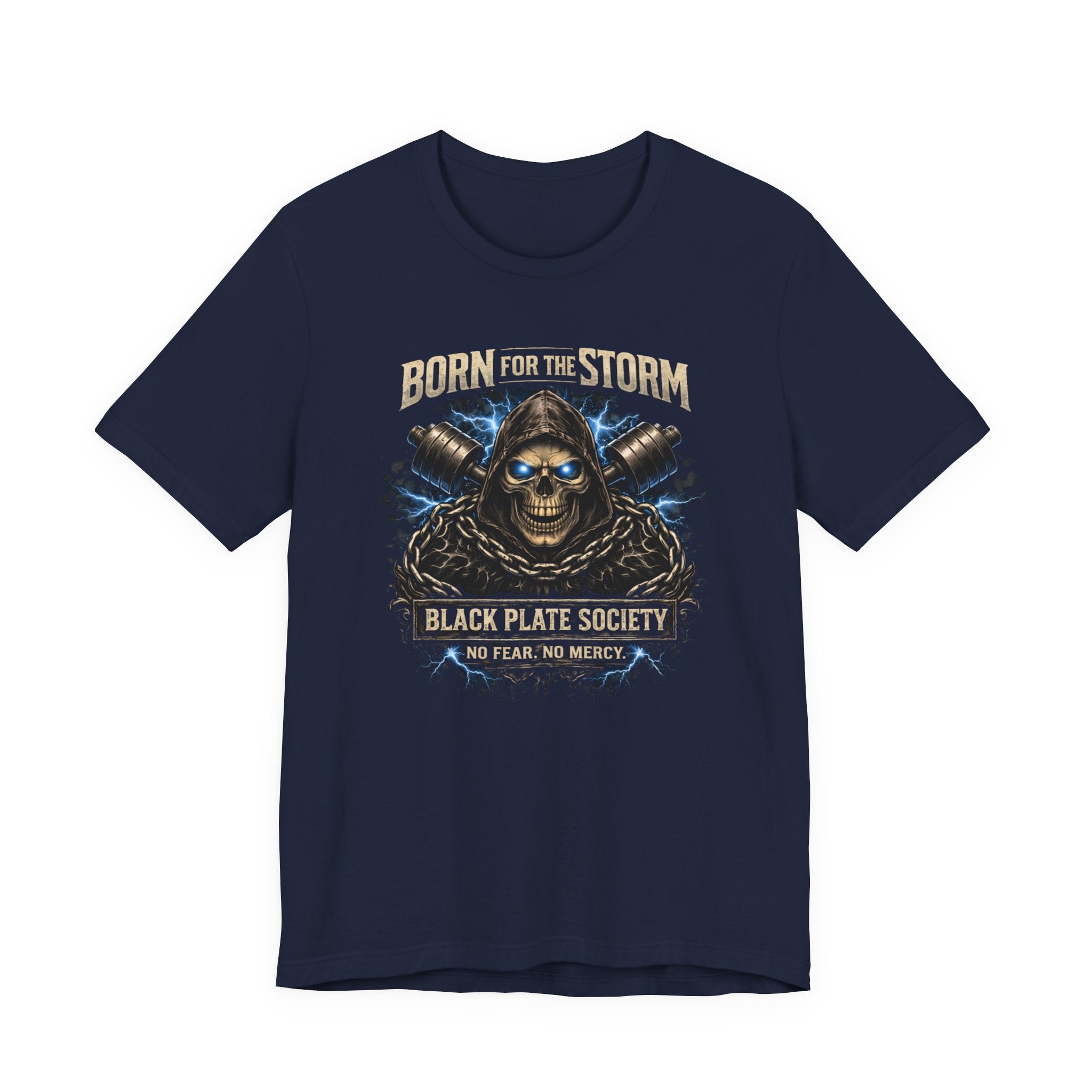 No Fear No Mercy - Skull Chains T-Shirt
