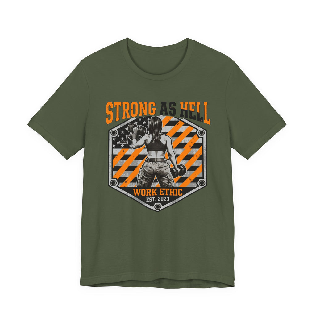 Strong As Hell — Women’s Gym T-Shirt