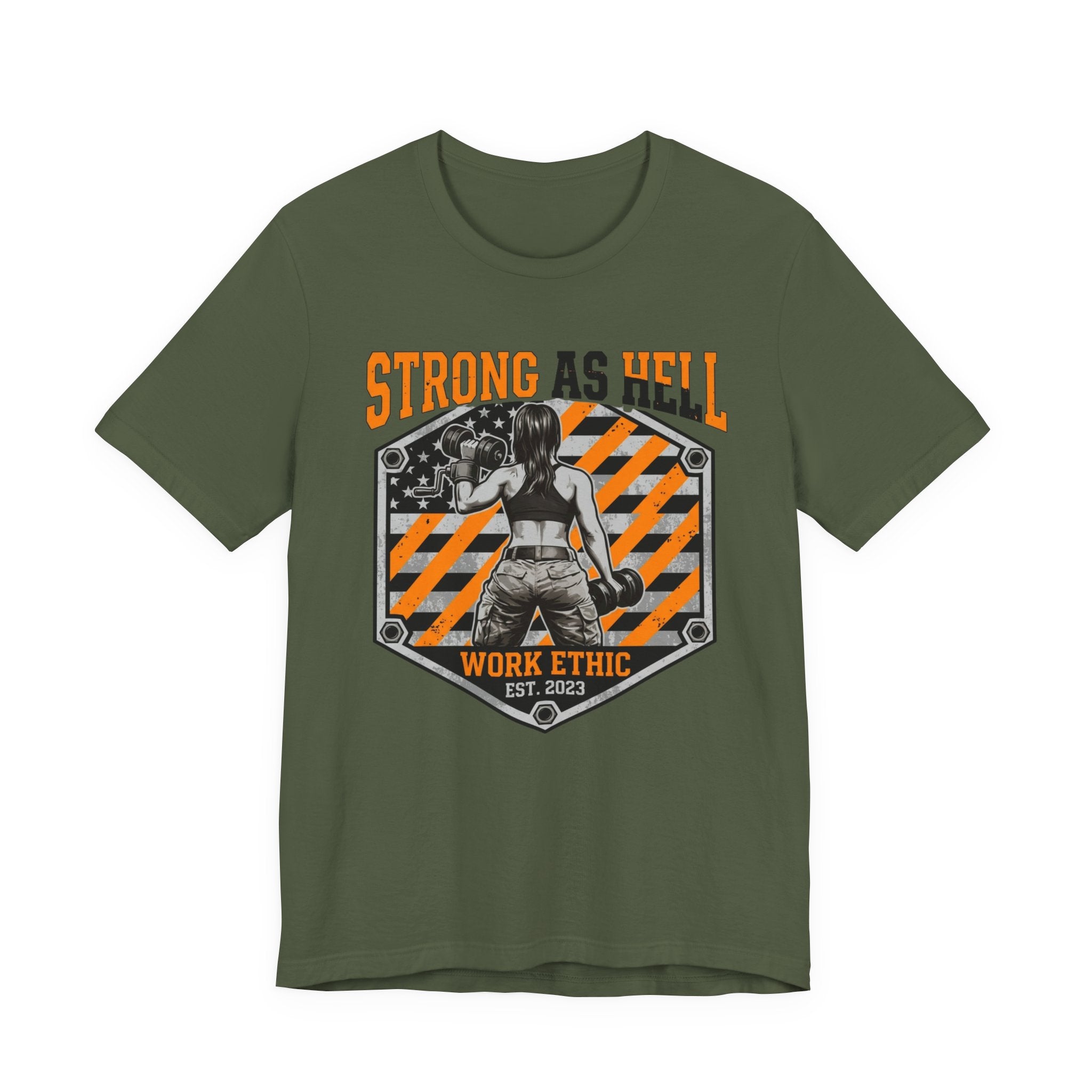 Strong As Hell — Women’s Gym T-Shirt