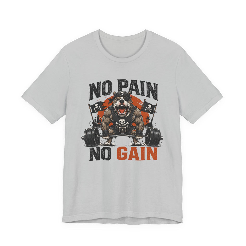 Pirate Bulldog Gym T-Shirt