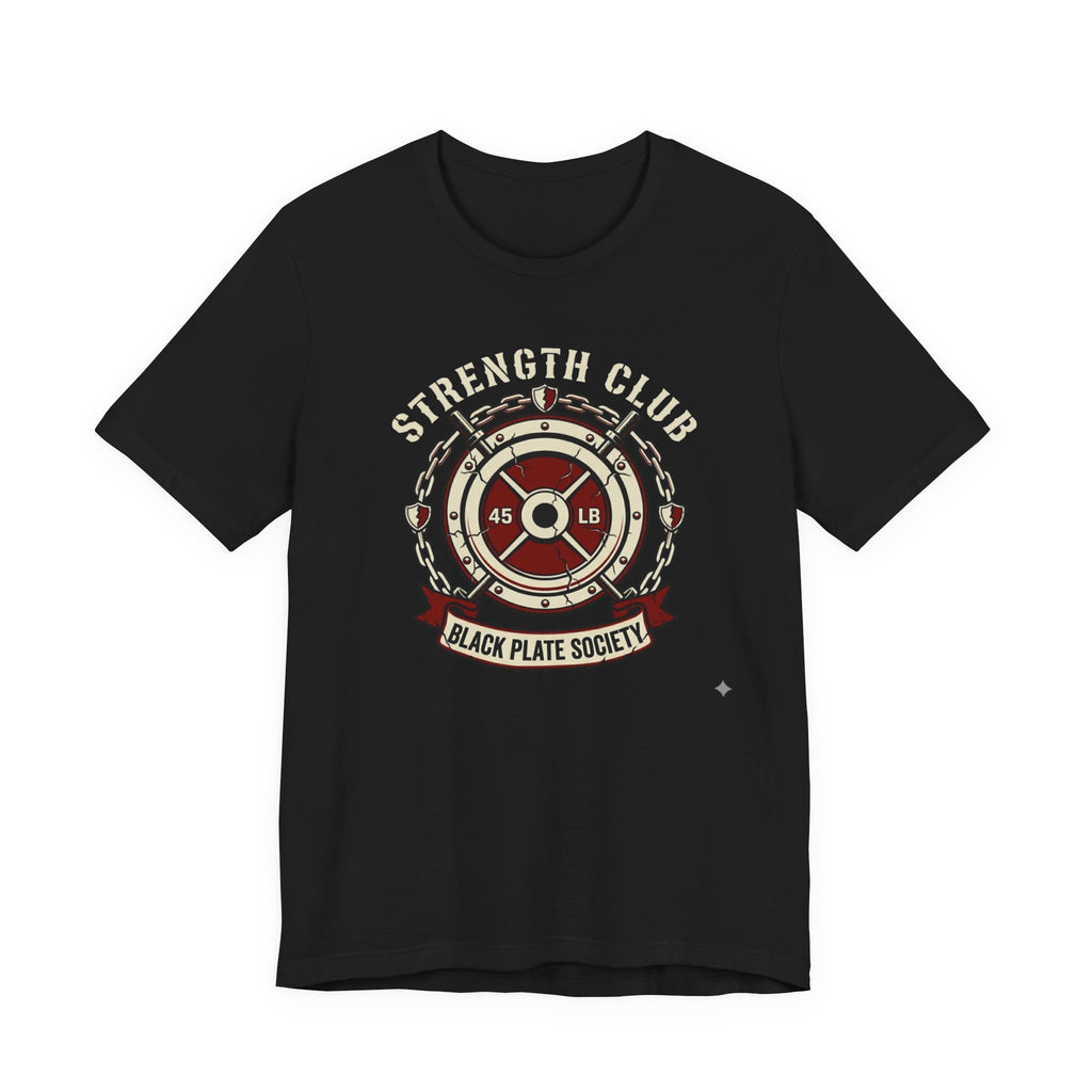 Black Plate Strength Club T-Shirt