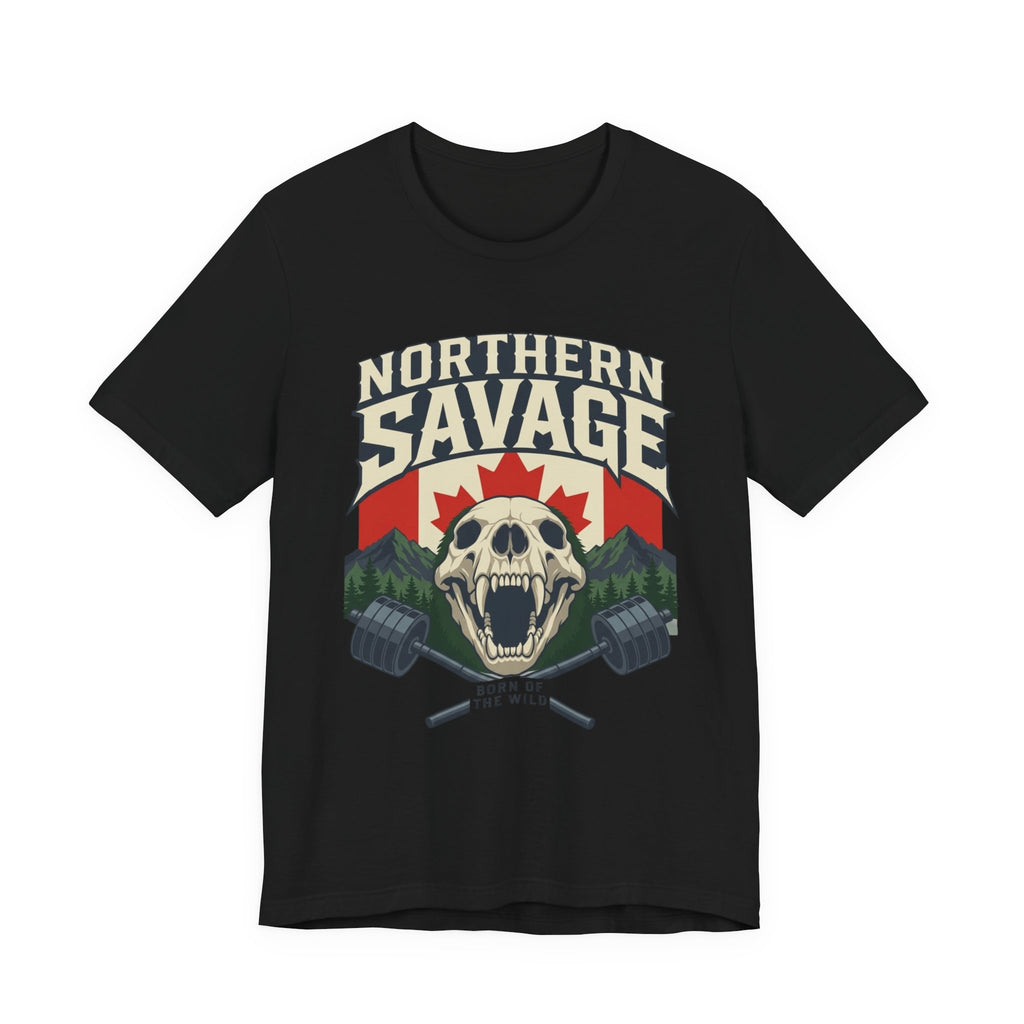Northern Savage Skull T‑Shirt
