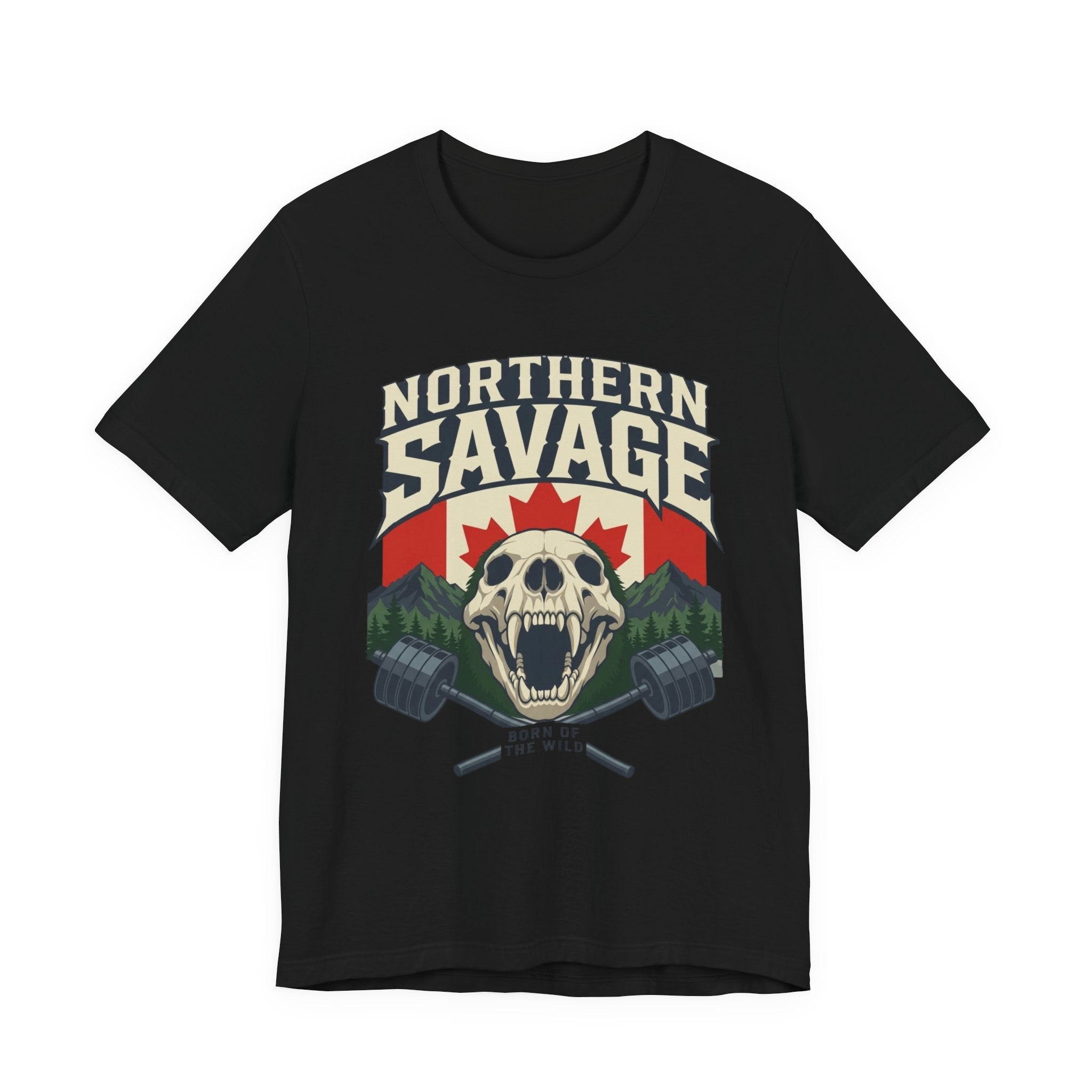 Northern Savage Skull T‑Shirt