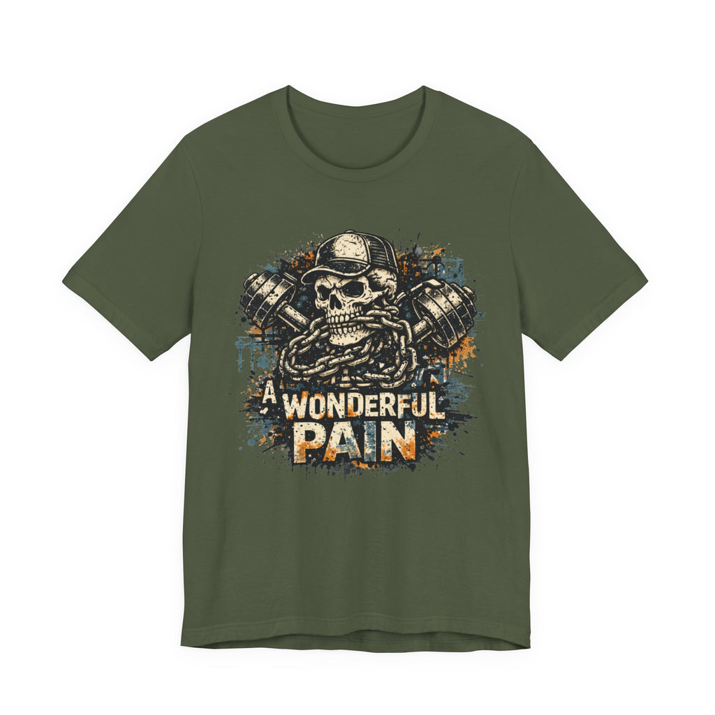 A Wonderful Pain Skull Mechanic T-Shirt