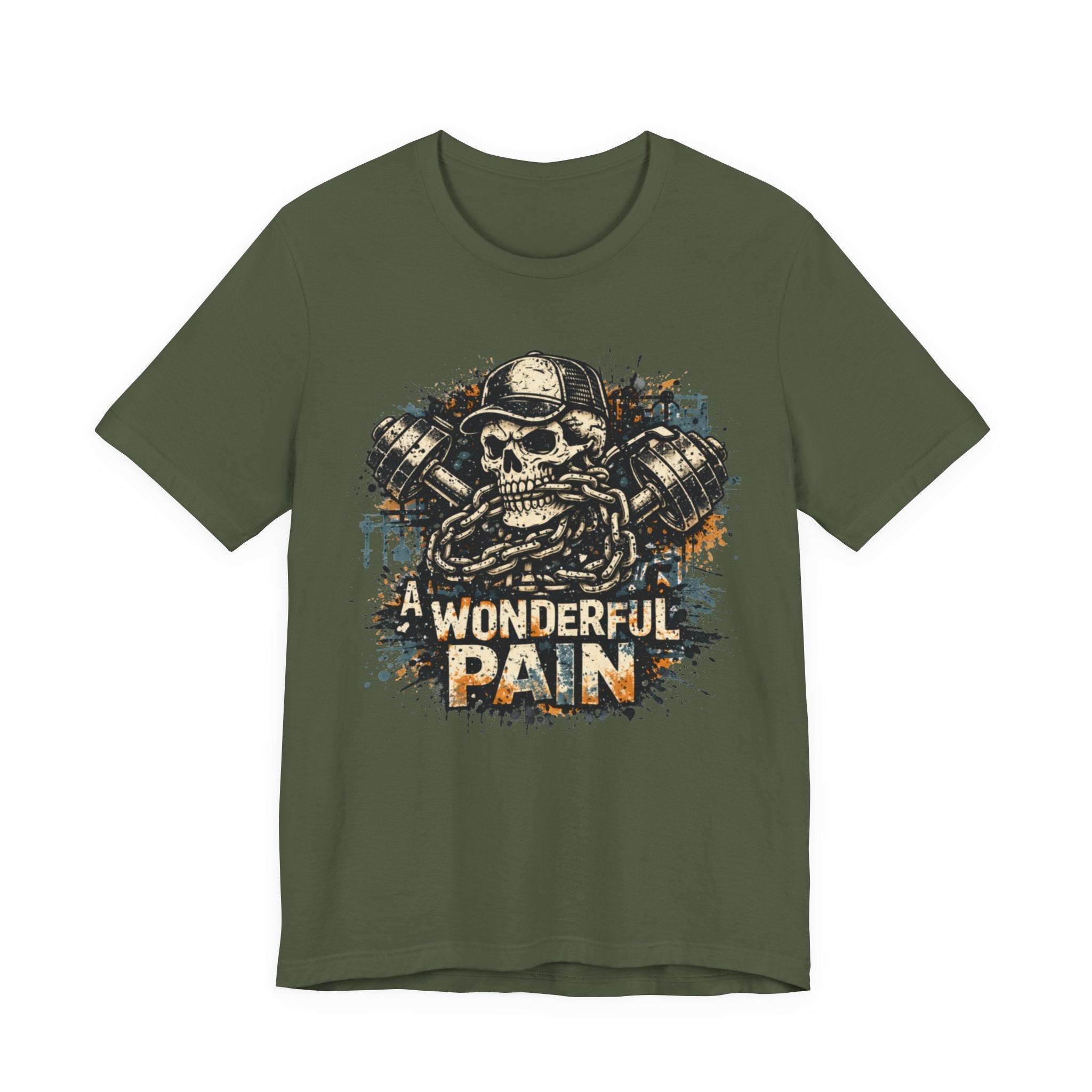 A Wonderful Pain Skull Mechanic T-Shirt