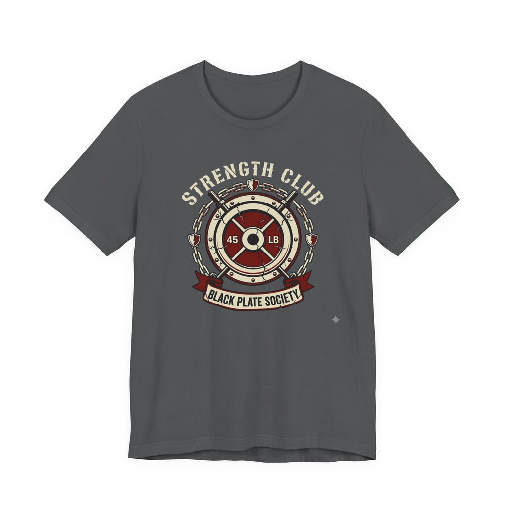 Black Plate Strength Club T-Shirt