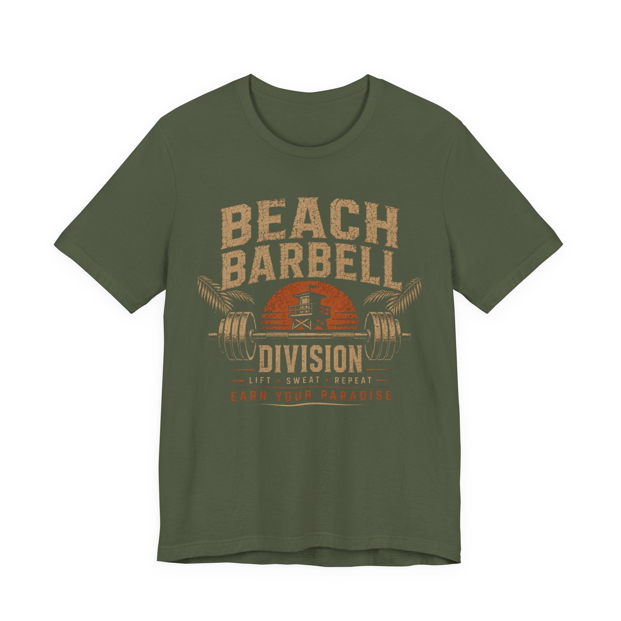 Beach Barbell Division T-Shirt