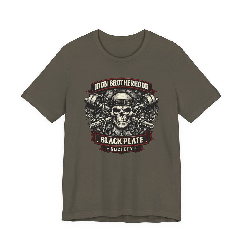 Black Plate Iron Brotherhood T-Shirt
