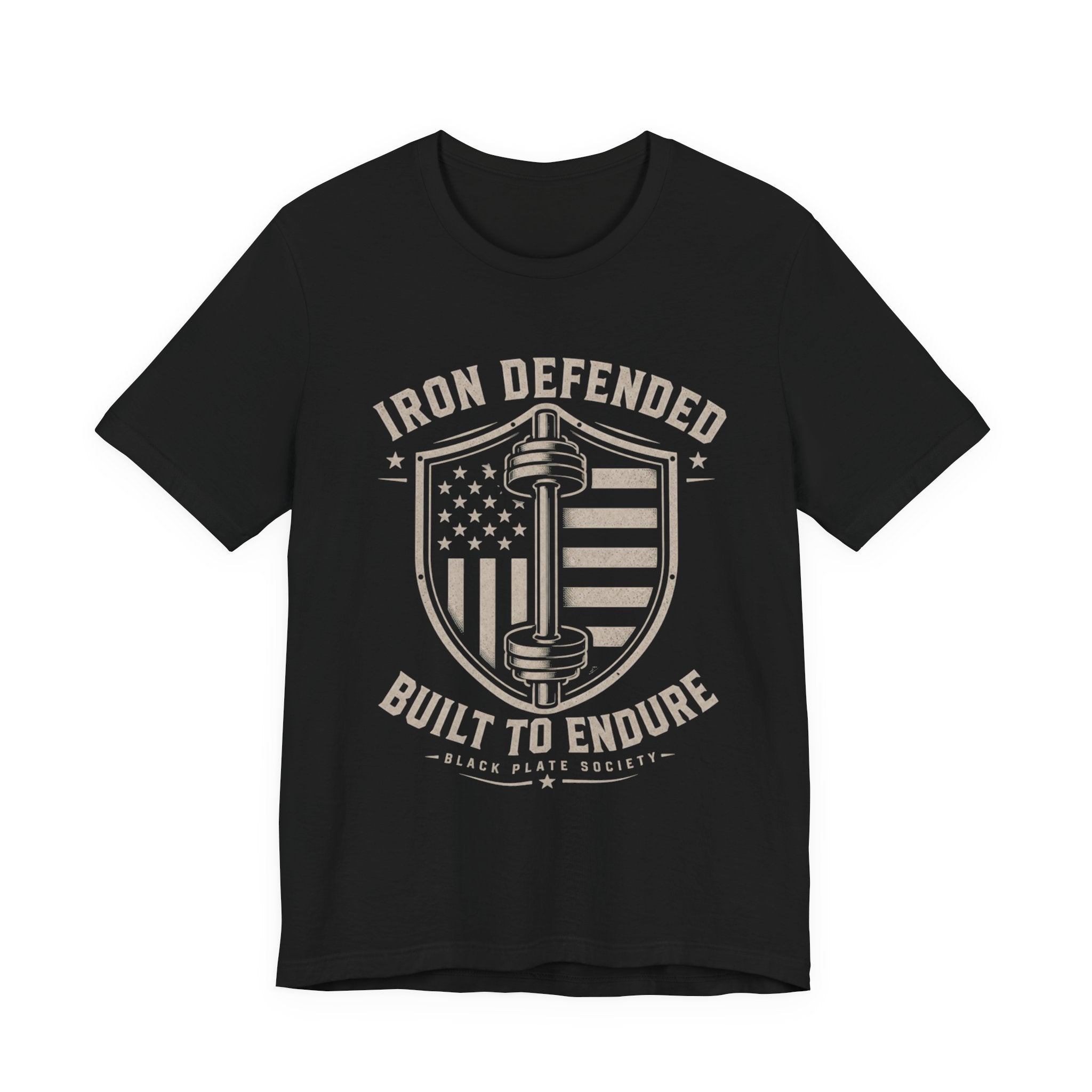 Iron Defended Weightlifting T-Shirt