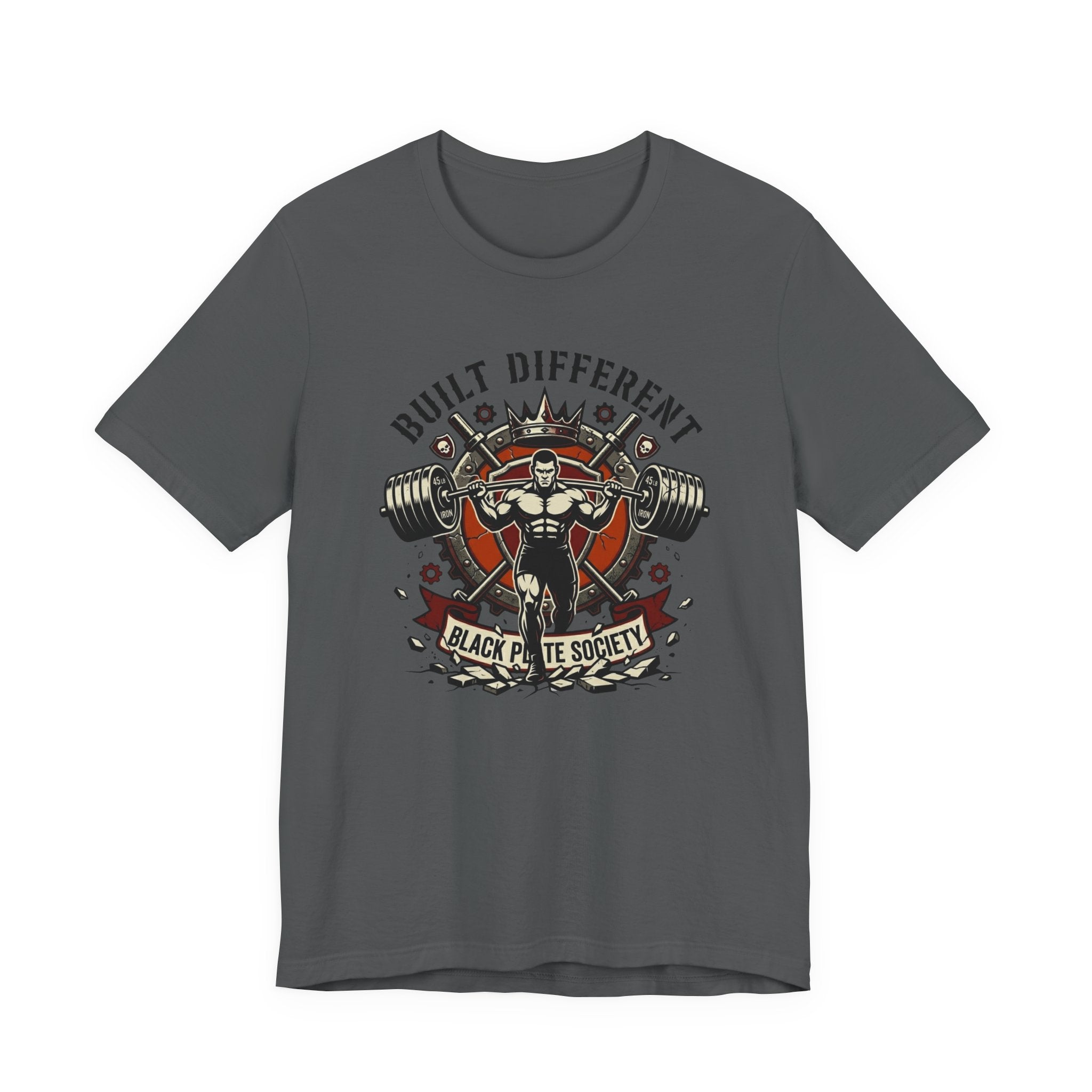 Built Different - Black Plate Society T-Shirt