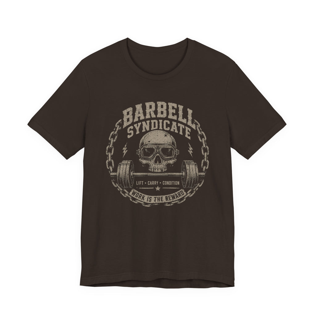 Barbell Syndicate Skull T-Shirt