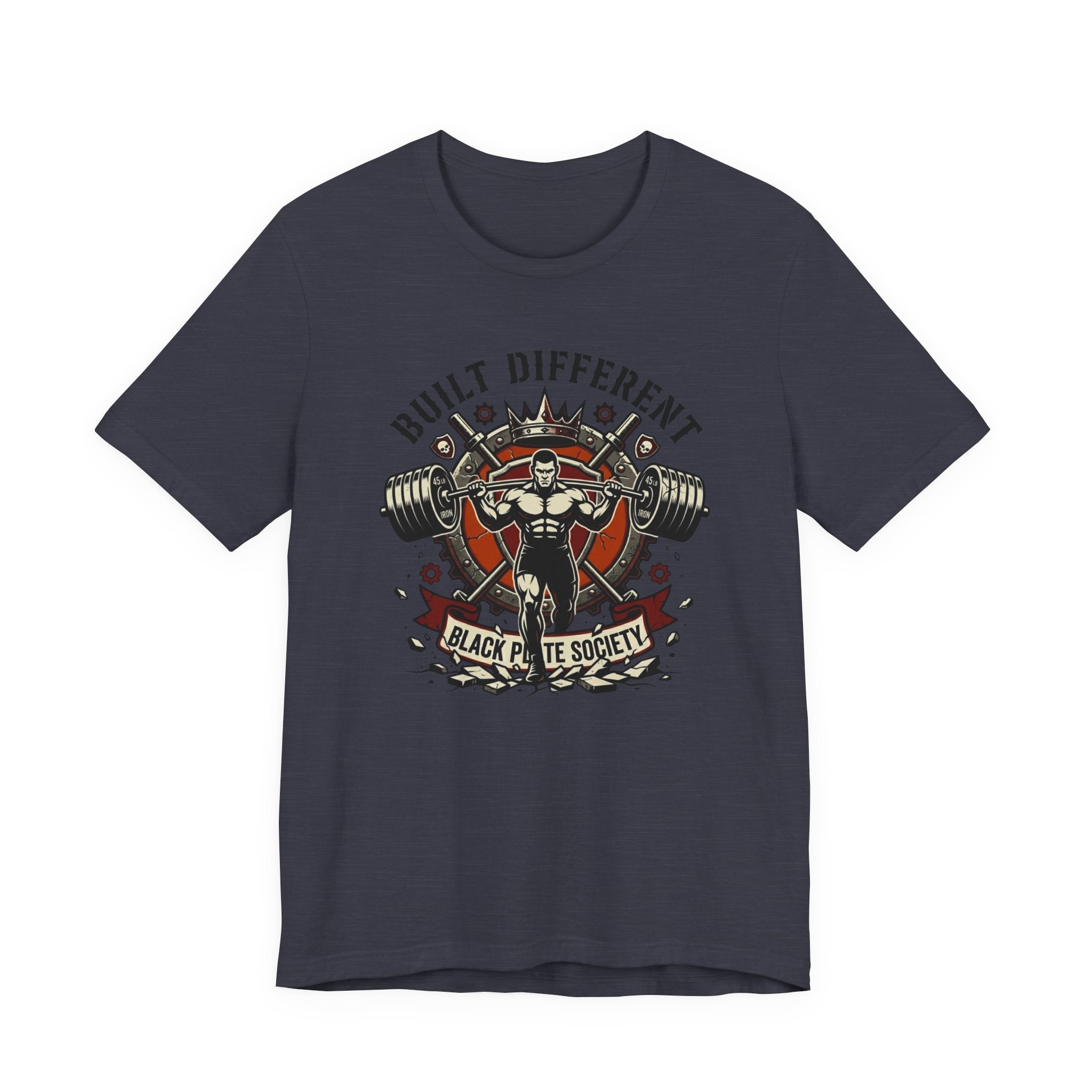 Built Different - Black Plate Society T-Shirt