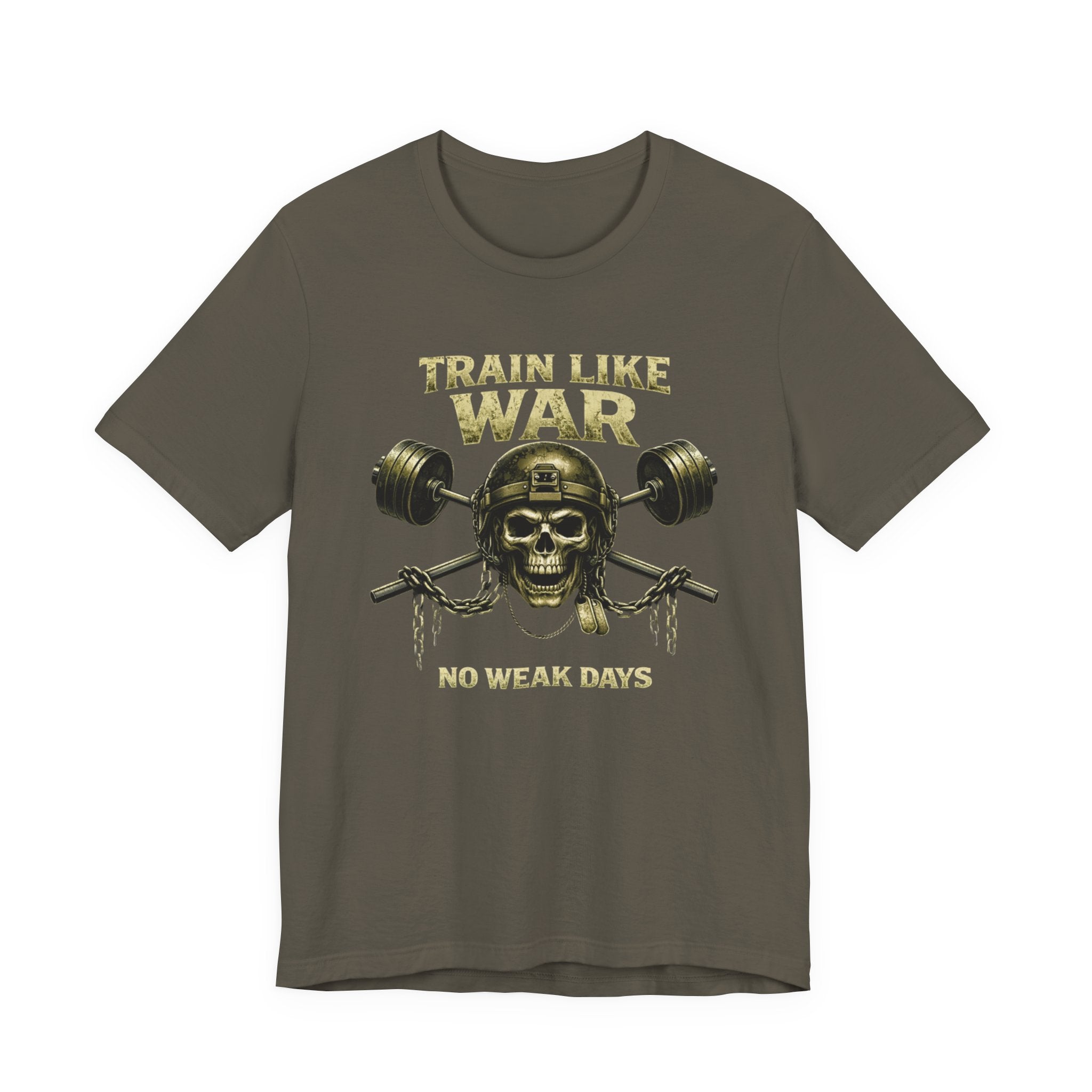 Train Like War - Skull T-Shirt