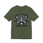Raised By Iron - Valhalla Women's Gym T-Shirt
