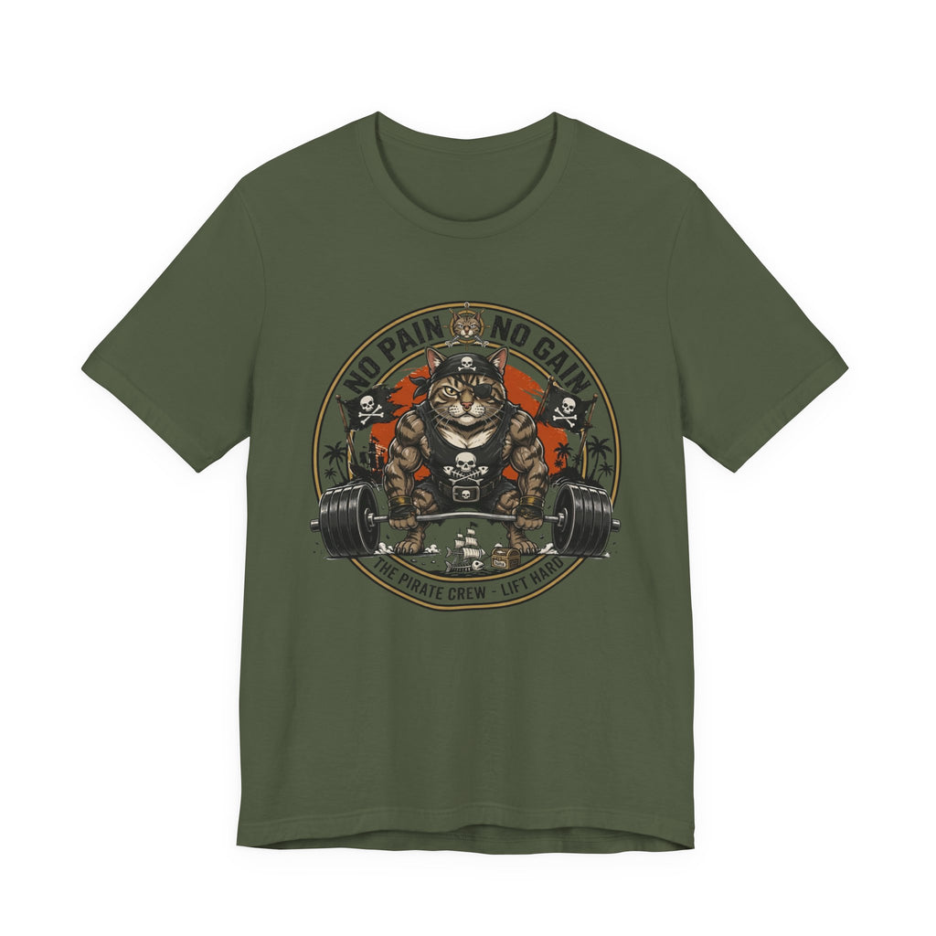 No Pain No Gain — Pirate Crew T-Shirt