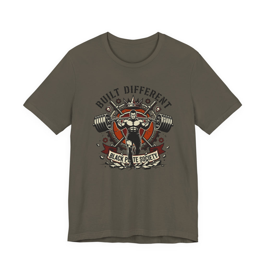 Built Different - Black Plate Society T-Shirt
