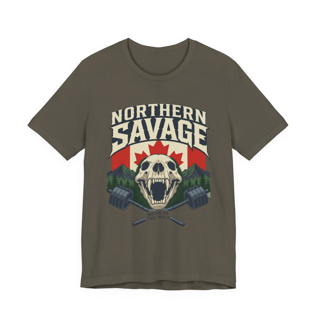 Northern Savage Skull T‑Shirt