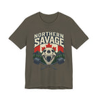 Northern Savage Skull T‑Shirt