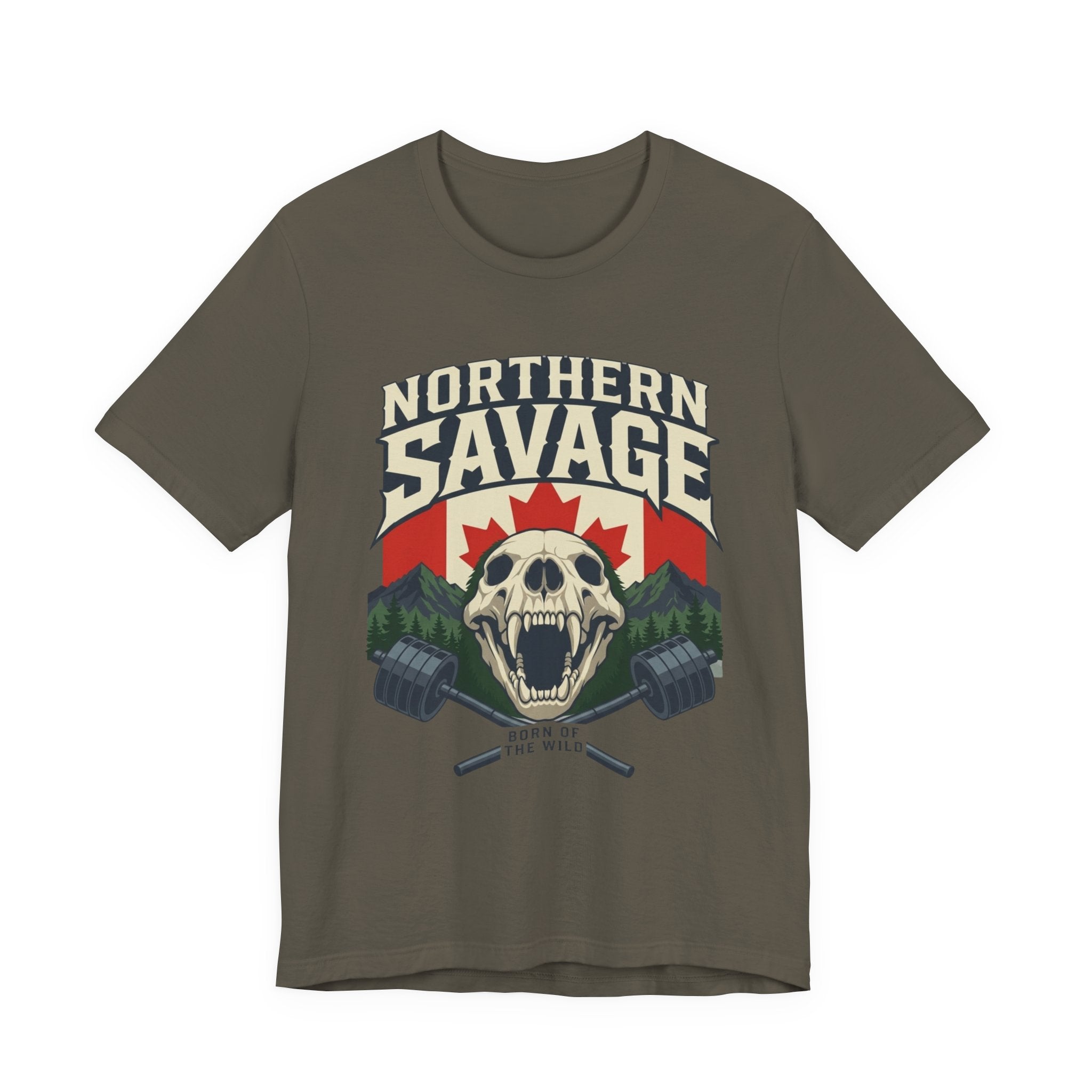 Northern Savage Skull T‑Shirt