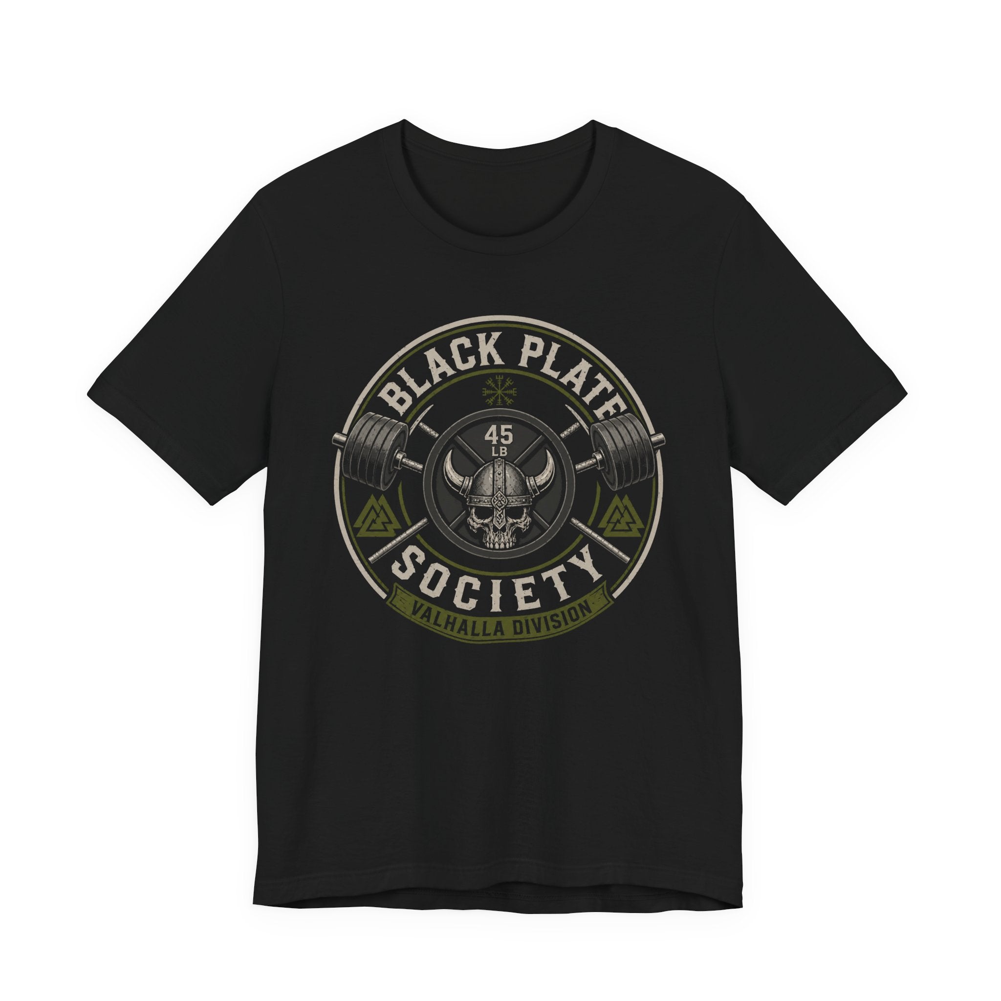 Black Plate Society Gym T‑Shirt