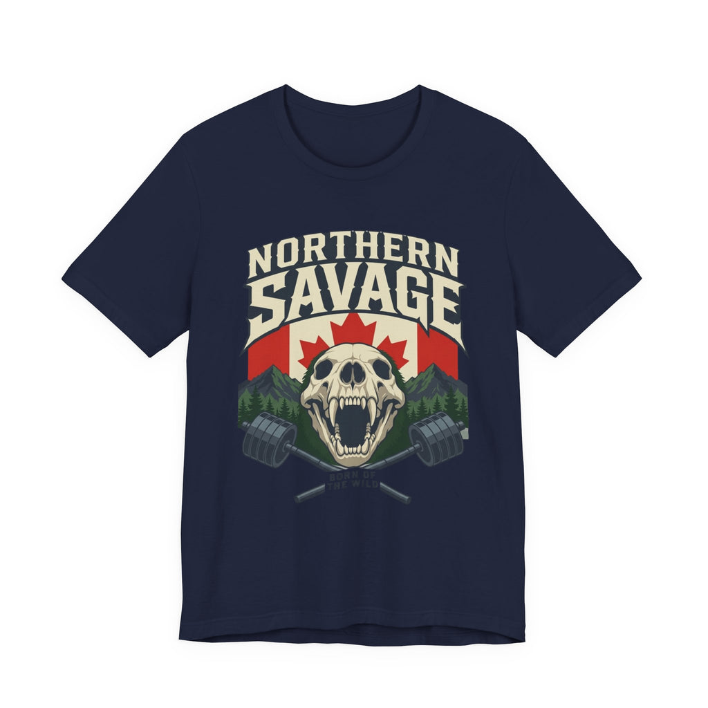 Northern Savage Skull T‑Shirt