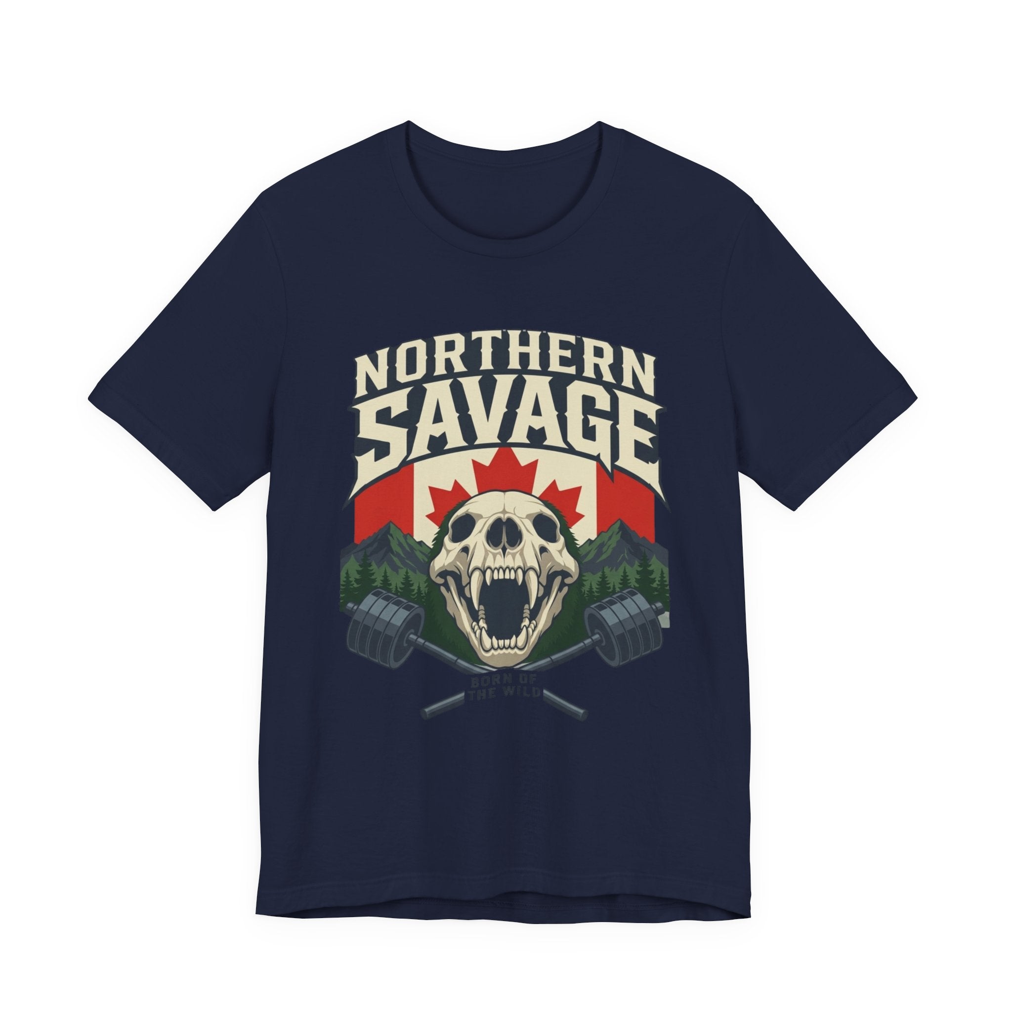 Northern Savage Skull T‑Shirt