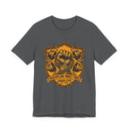 Discipline Built This — Garage Gym Fist & Dumbbells Gym T-Shirt