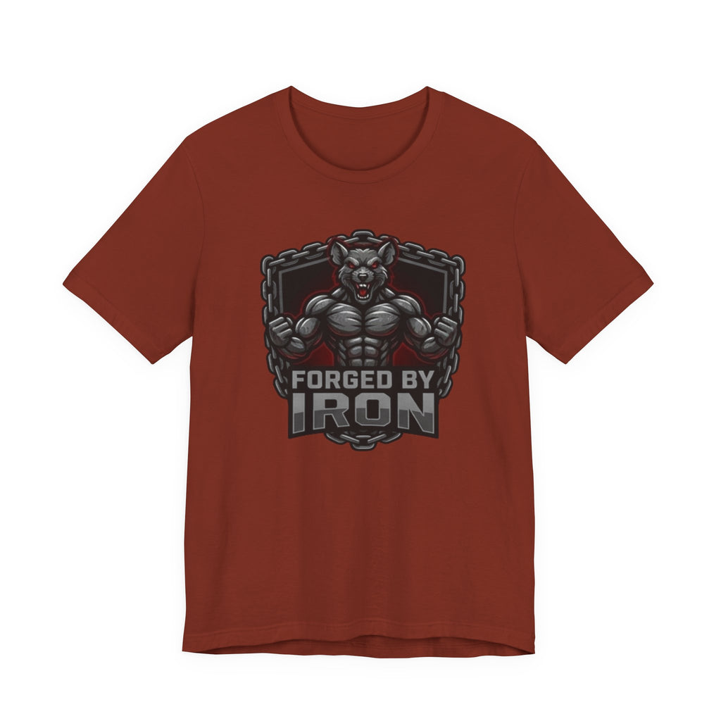 Forged By Iron - Gym Rat T-Shirt