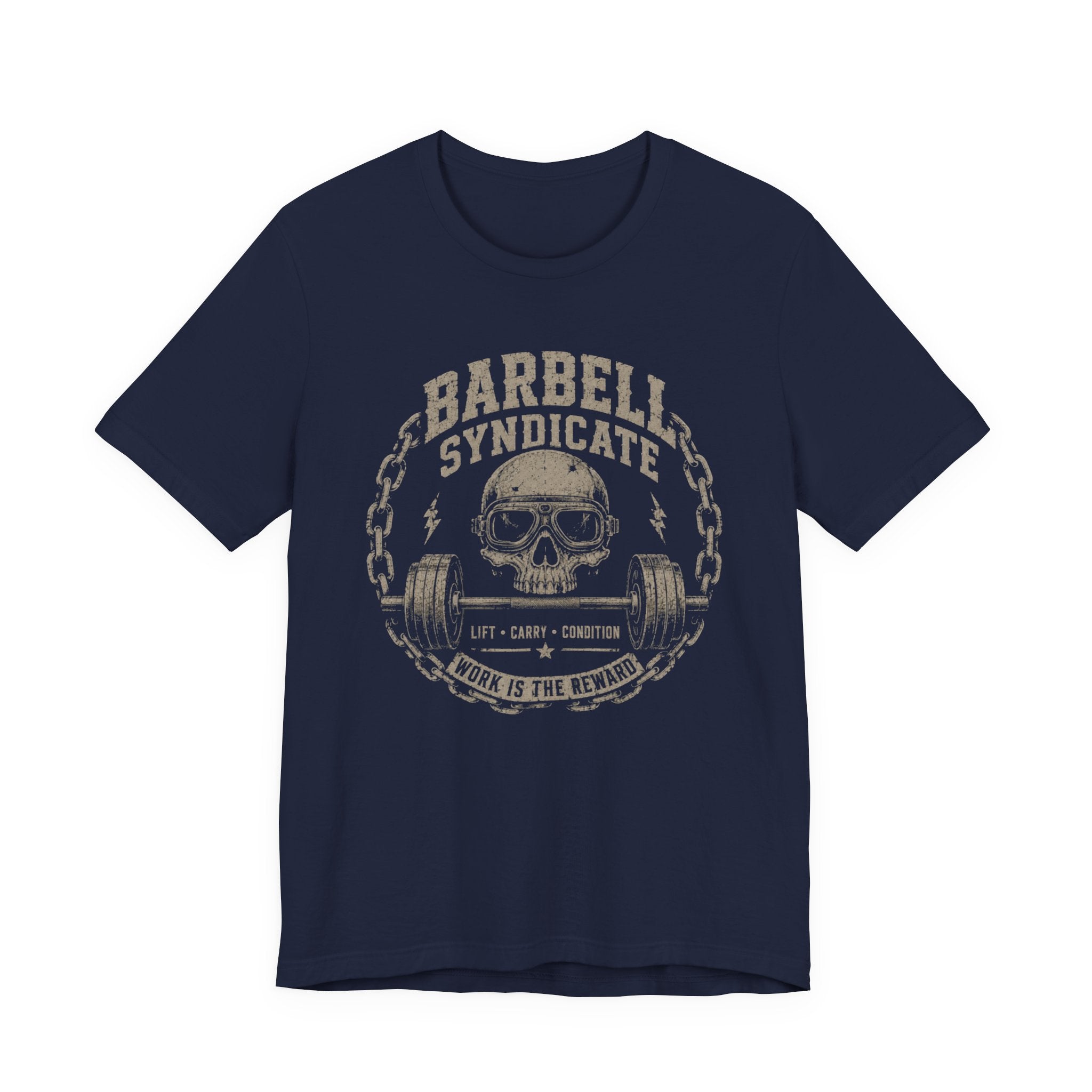 Barbell Syndicate Skull T-Shirt