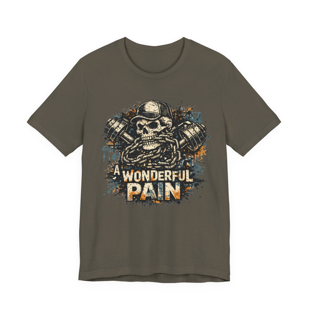 A Wonderful Pain Skull Mechanic T-Shirt