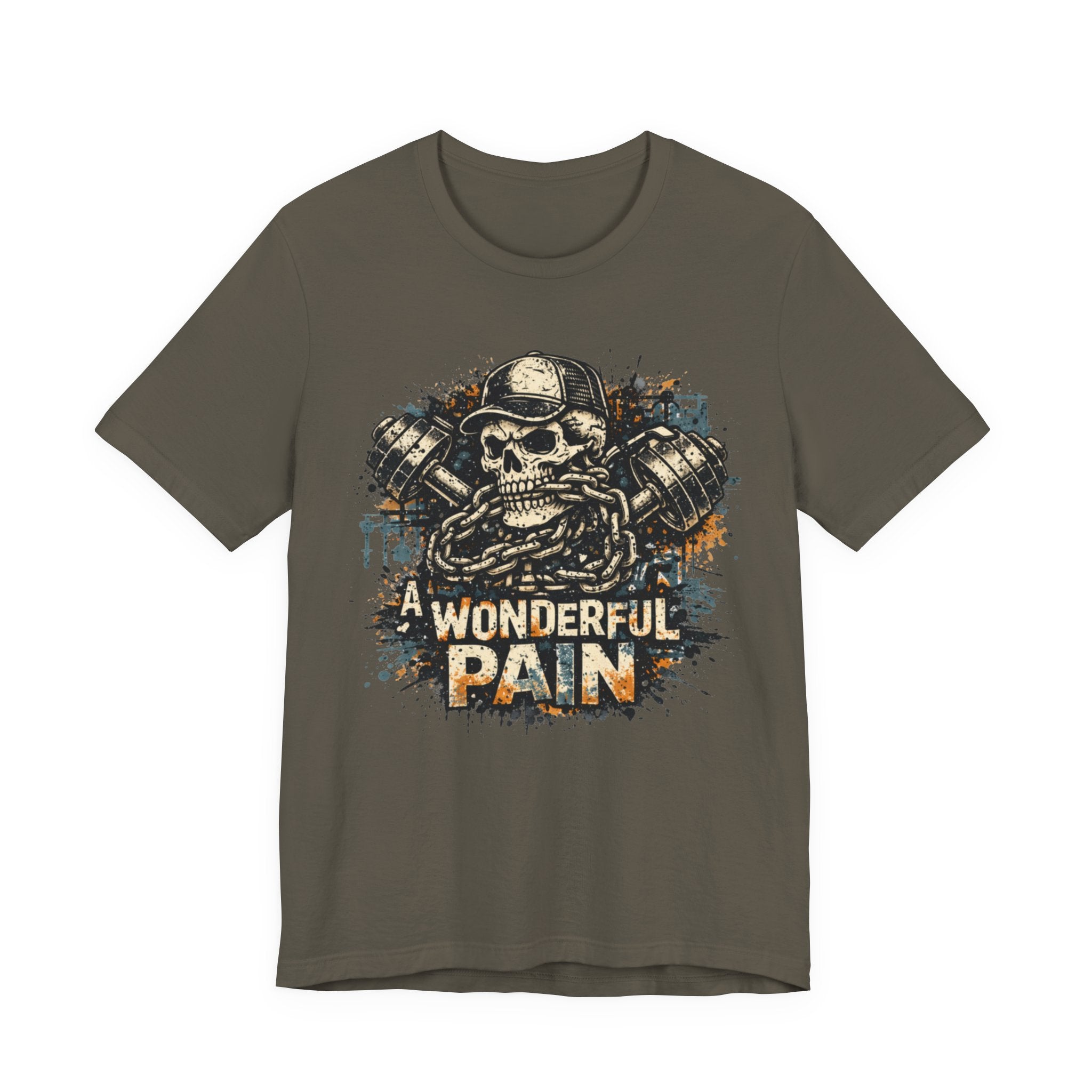 A Wonderful Pain Skull Mechanic T-Shirt