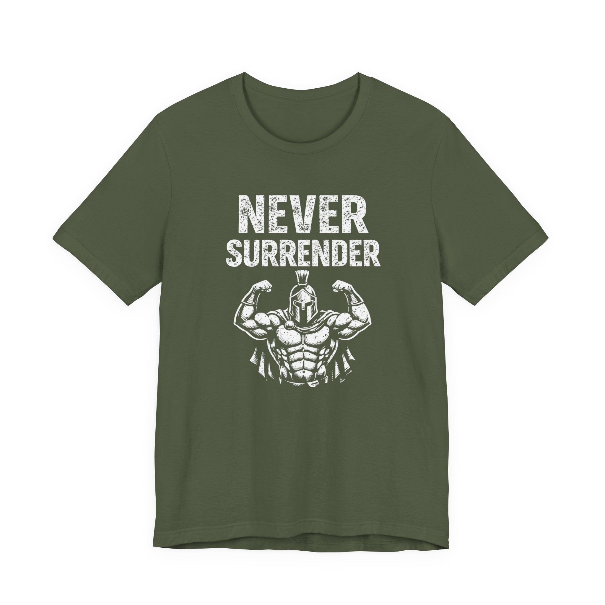 Never Surrender - Spartan T-Shirt
