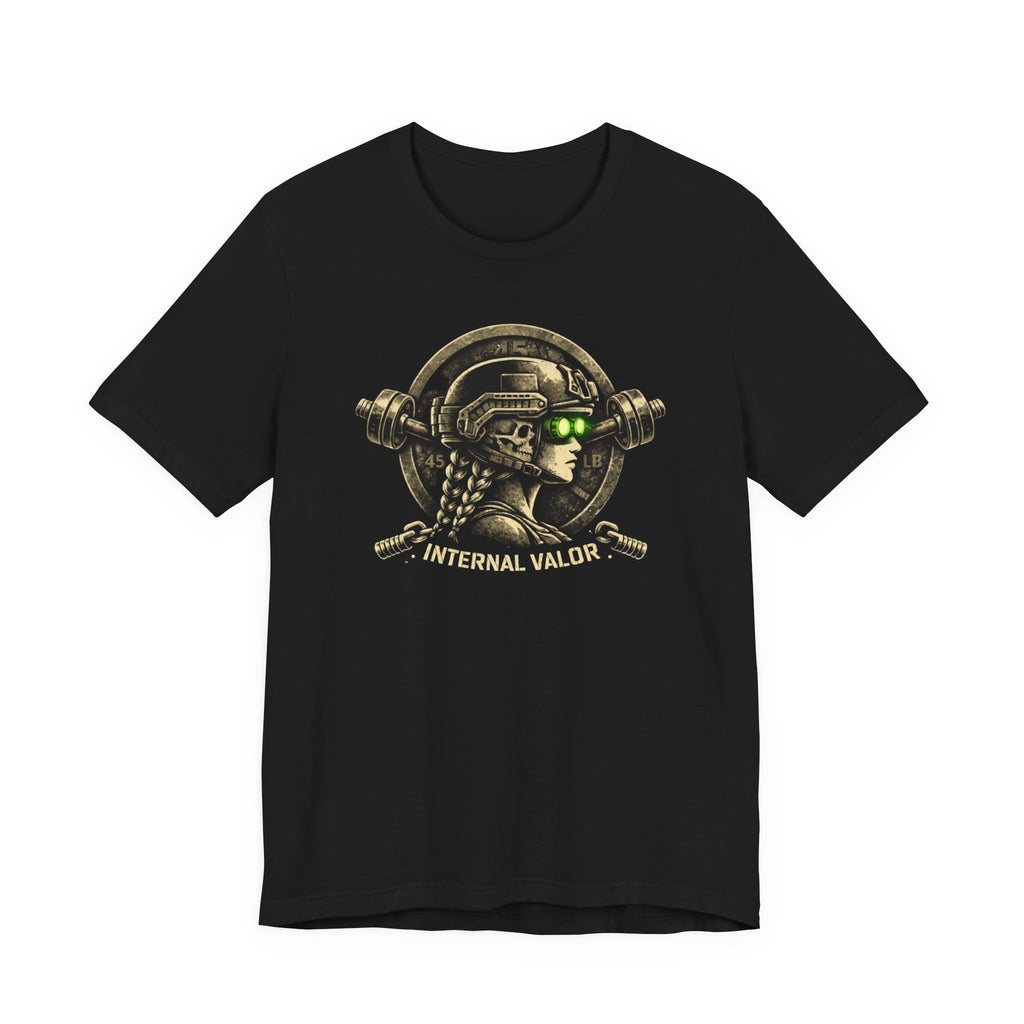 Operator Skull & 45lb Plate Graphic T-Shirt