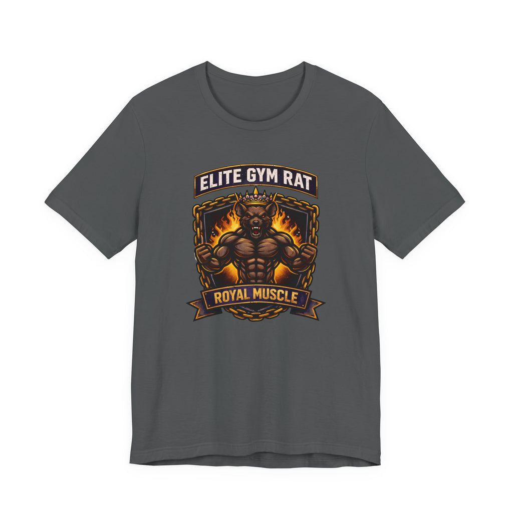 Elite Gym Rat - Royal Muscle T-Shirt