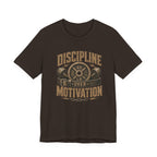 Discipline Over Motivation Gym T-Shirt