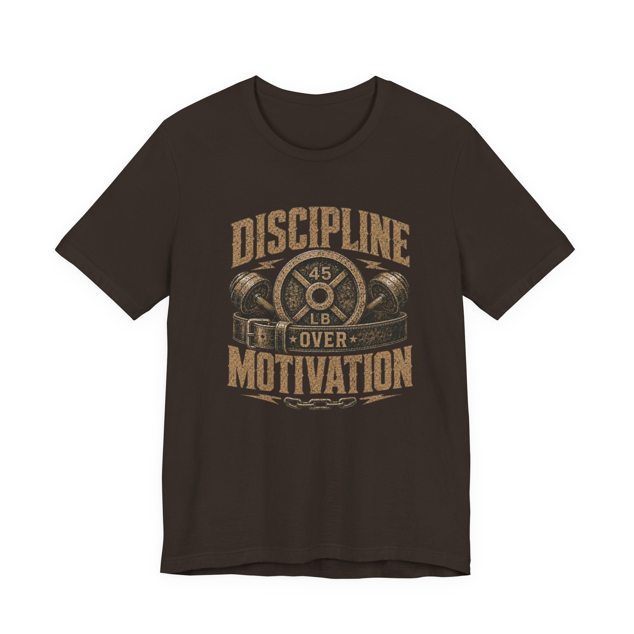 Discipline Over Motivation Gym T-Shirt