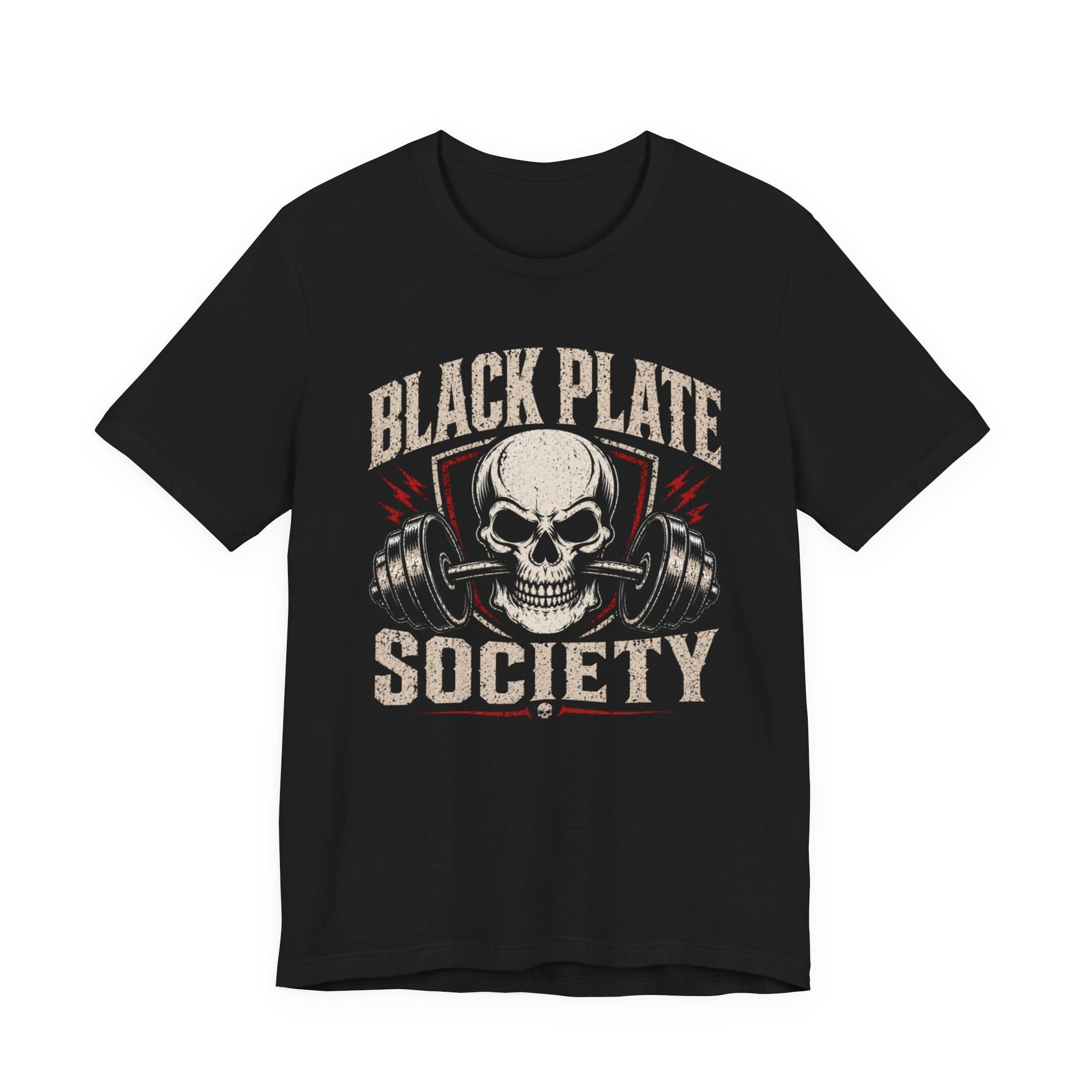 BPS– Skull & Barbell T‑Shirt