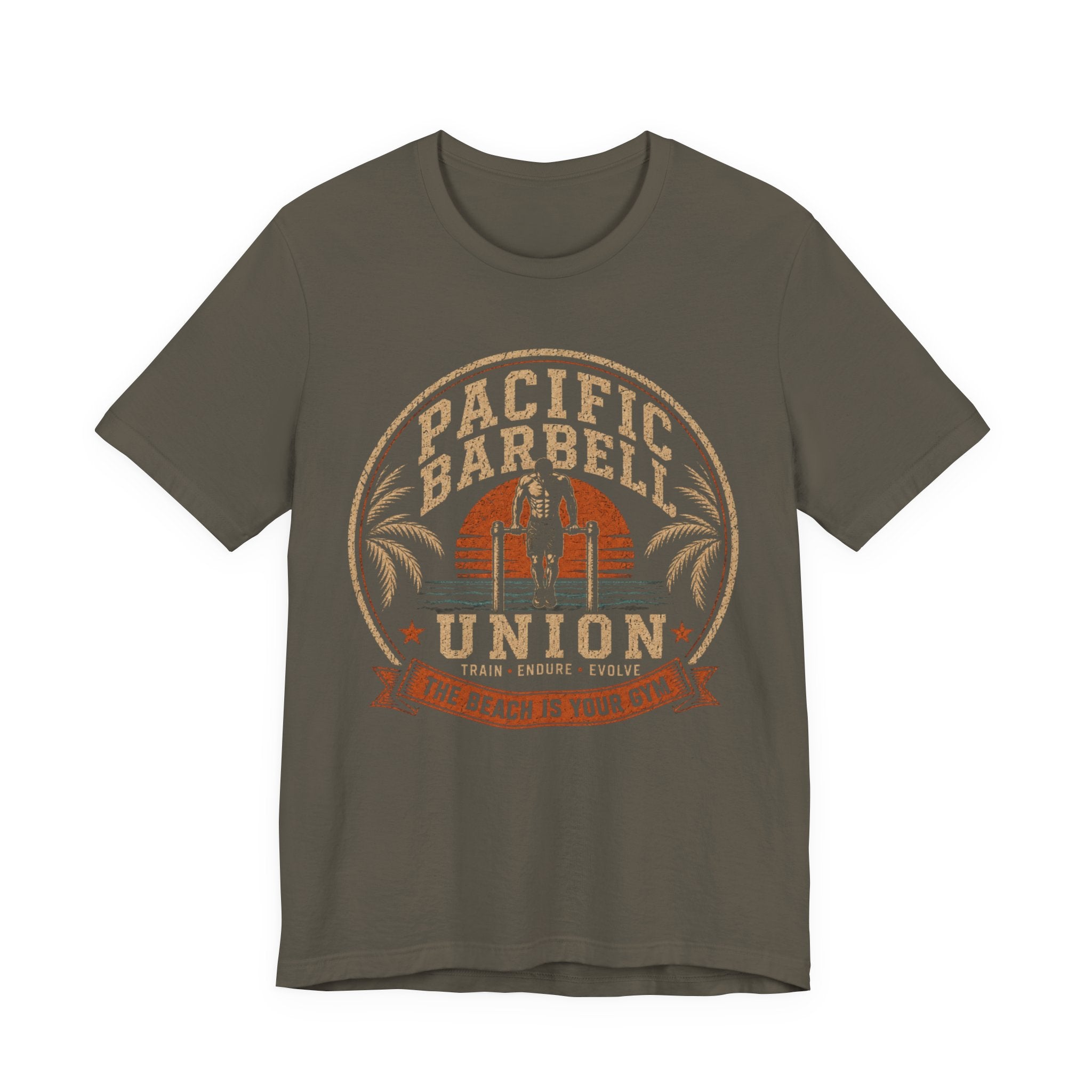 Retro Surf & Fitness T-Shirt