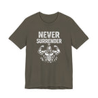 Never Surrender - Spartan T-Shirt