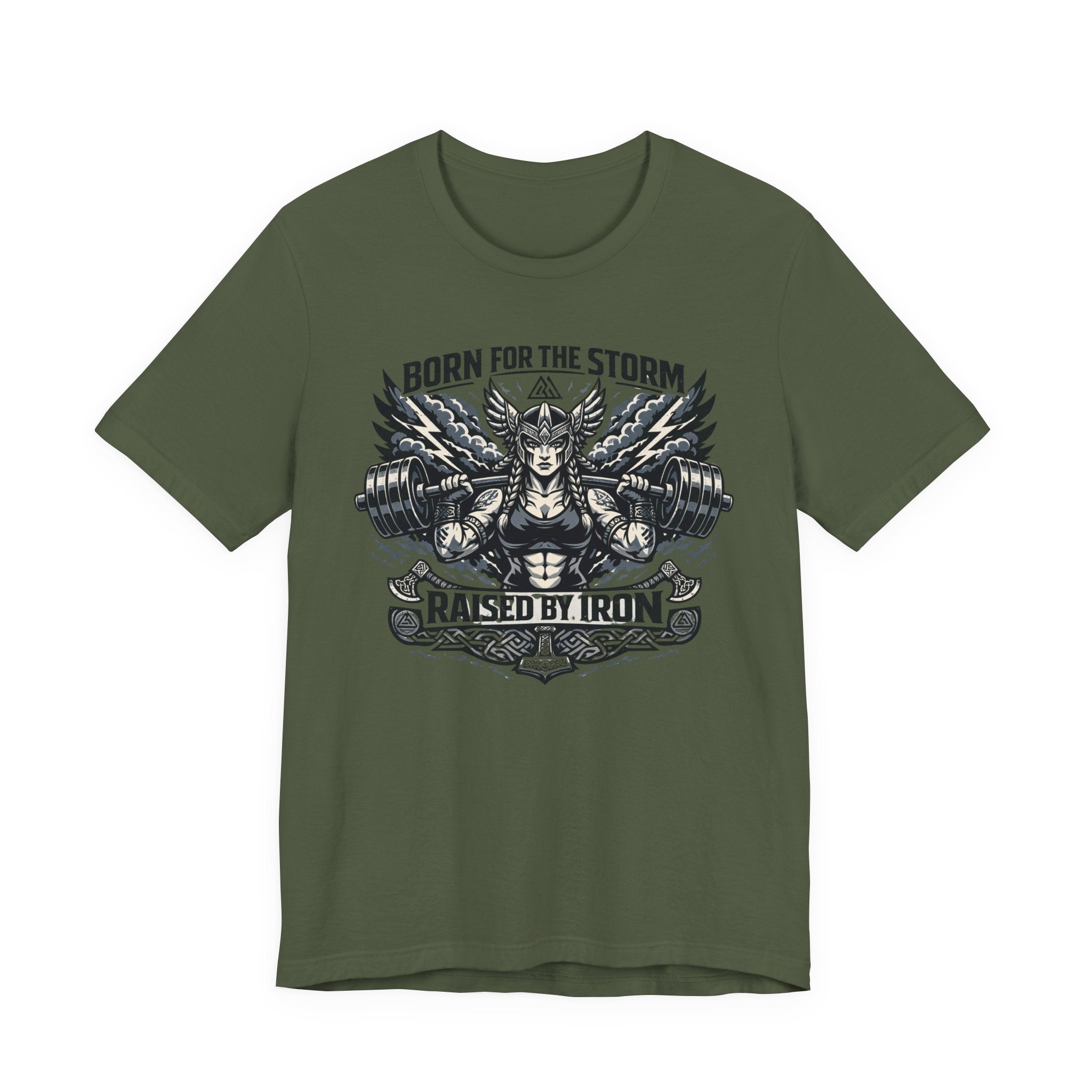 Raised By Iron Women's Gym T-Shirt