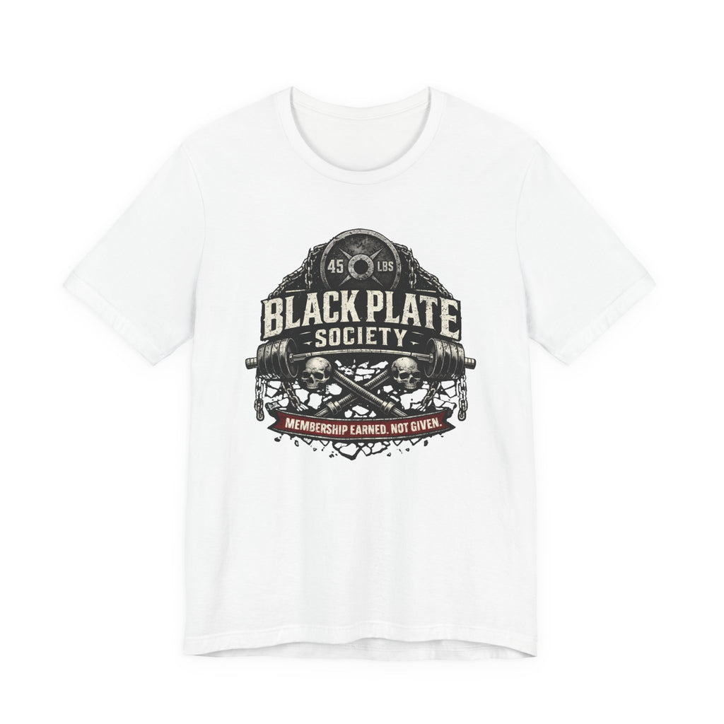 Black Plate Society - Earned Membership T-Shirt