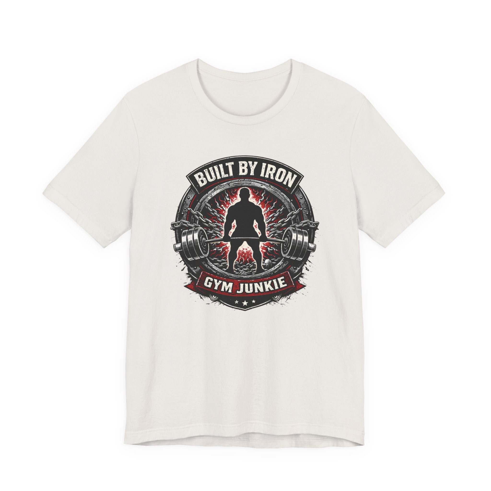 Built By Iron - Gym Junkie T-Shirt