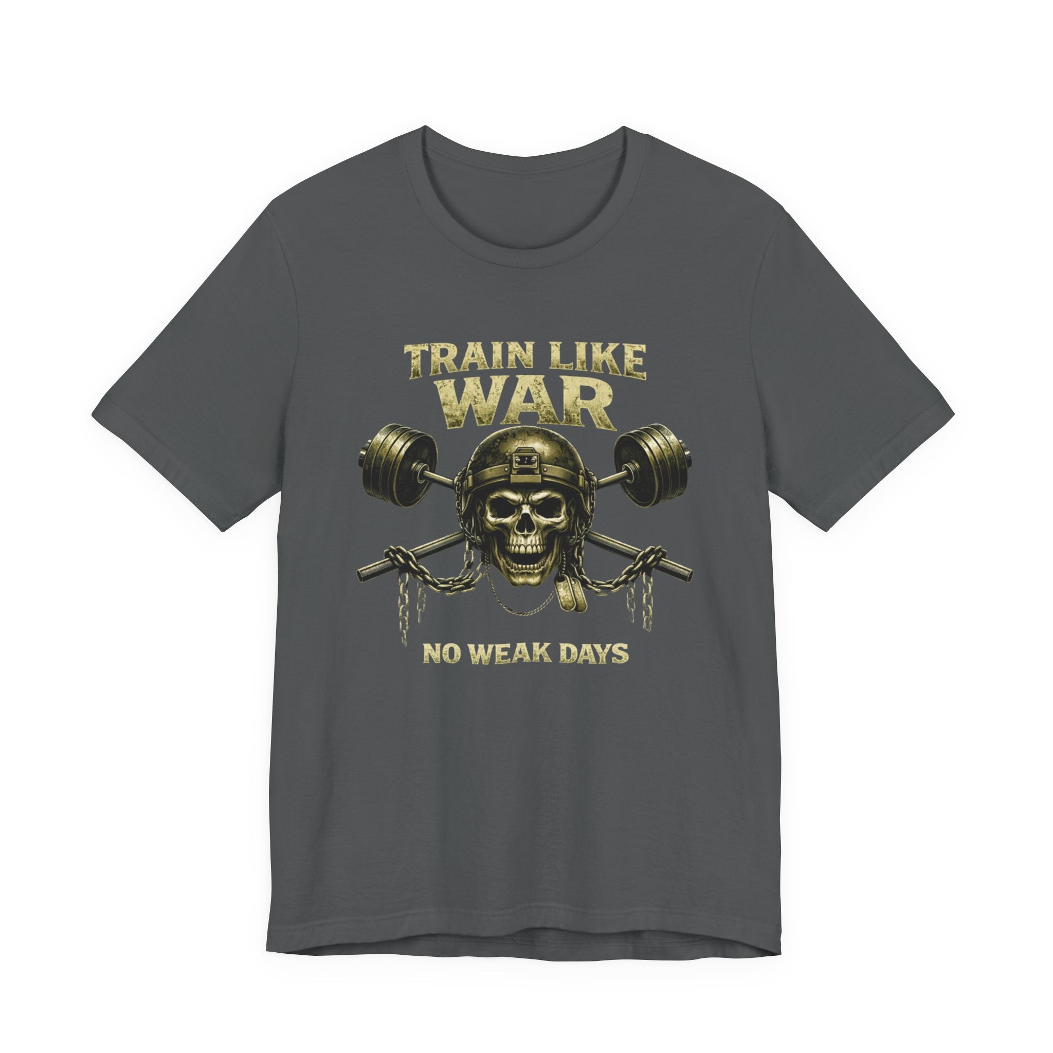 Train Like War - Skull T-Shirt