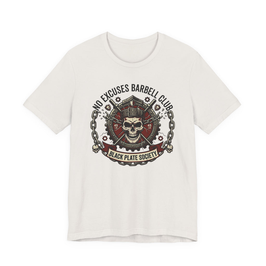 Black Plate Barbell Club T-Shirt