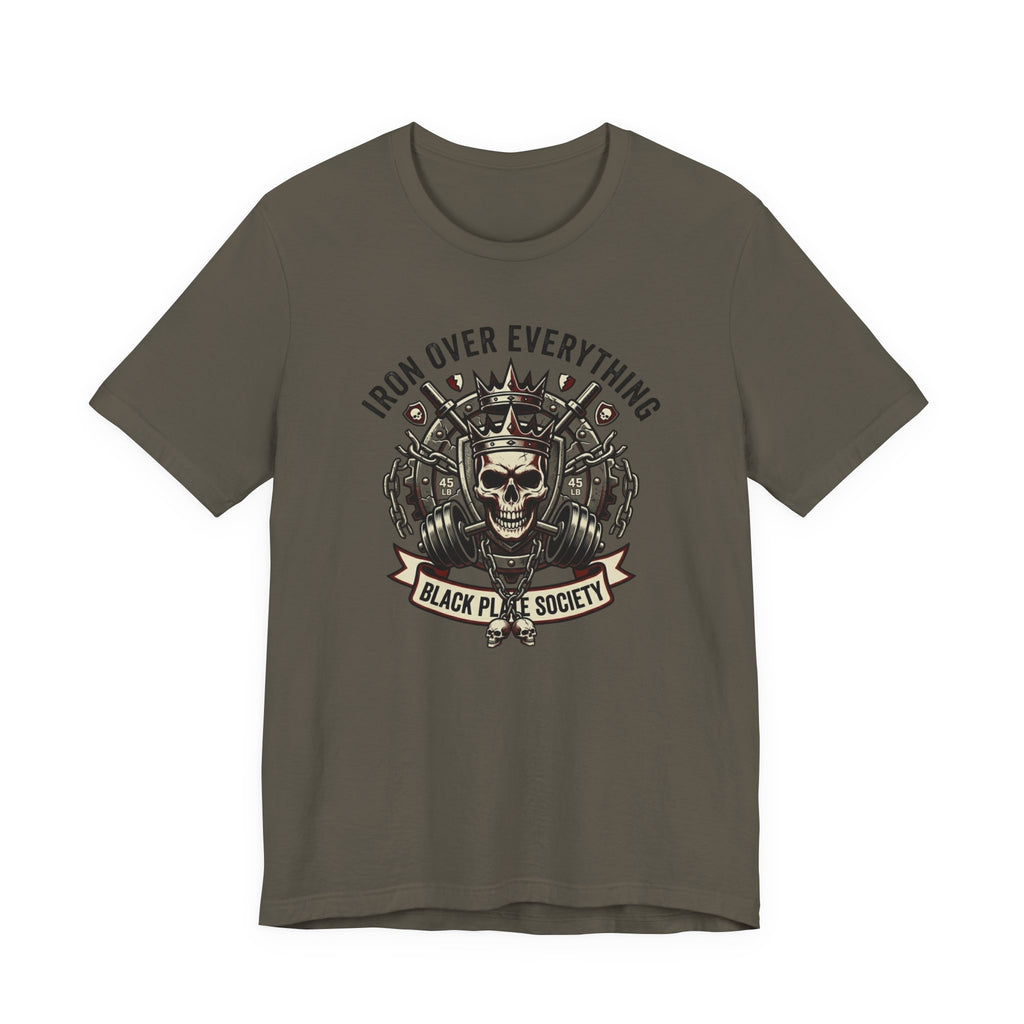 Iron Over Everything Skull T-Shirt